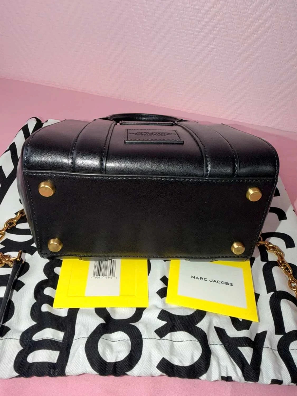 Mini Crossbody-tas Marc Jacobs zwart – photo 8